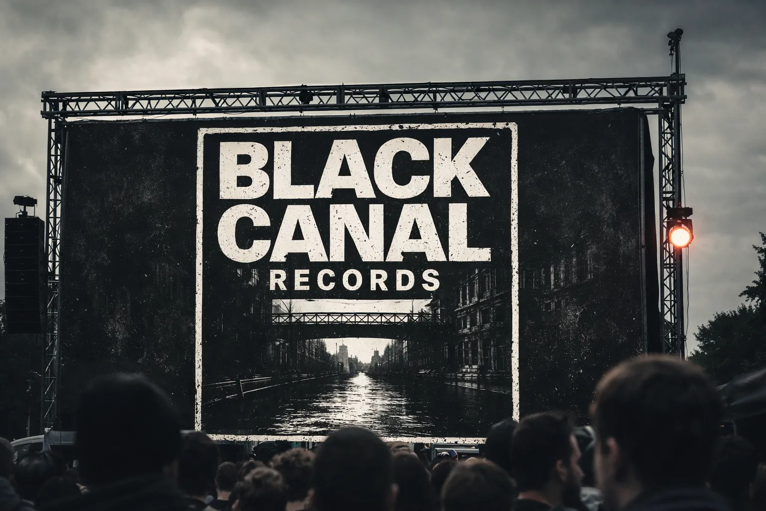 Black Canal Records — Identidade visual