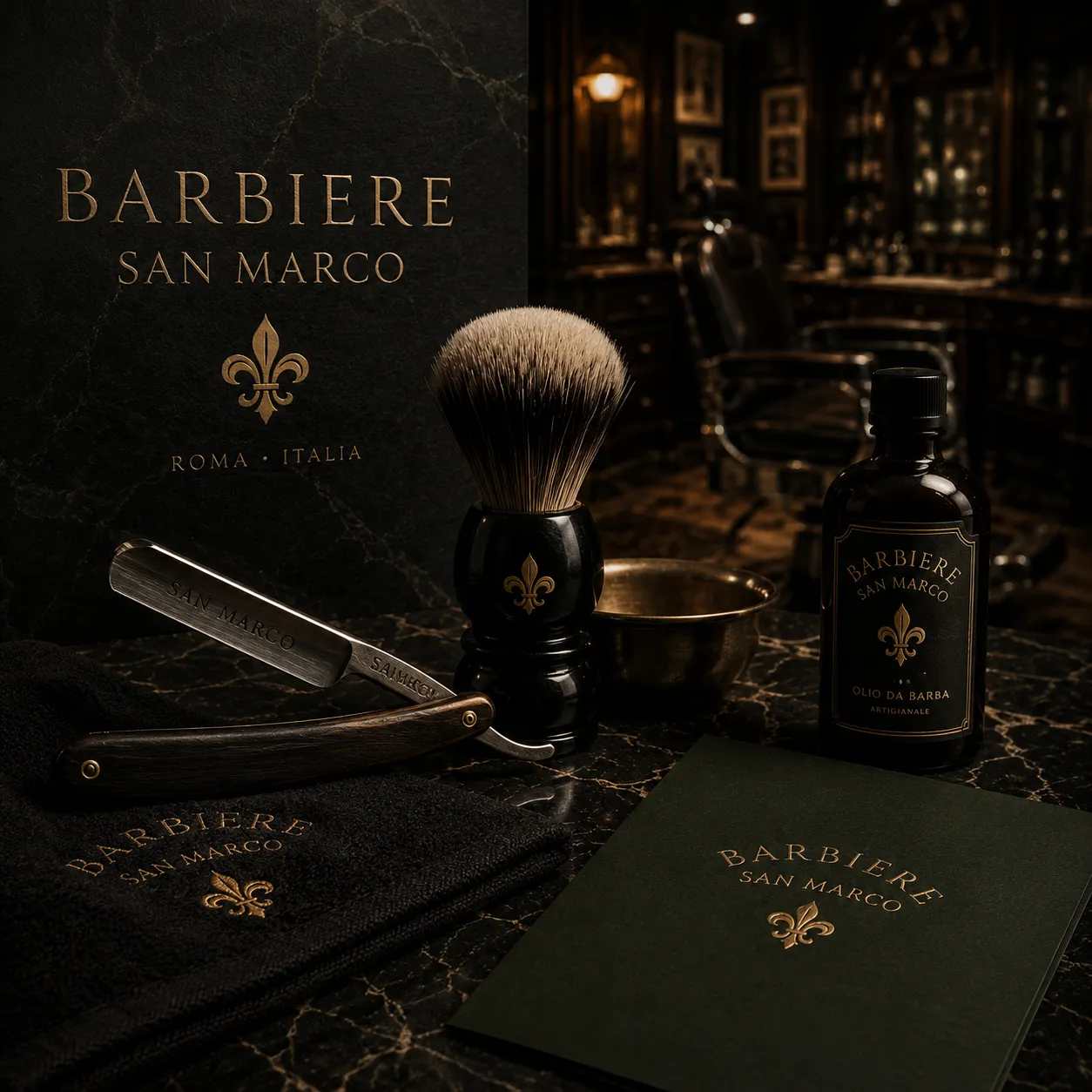 Barbearia San Marco — capa do projeto