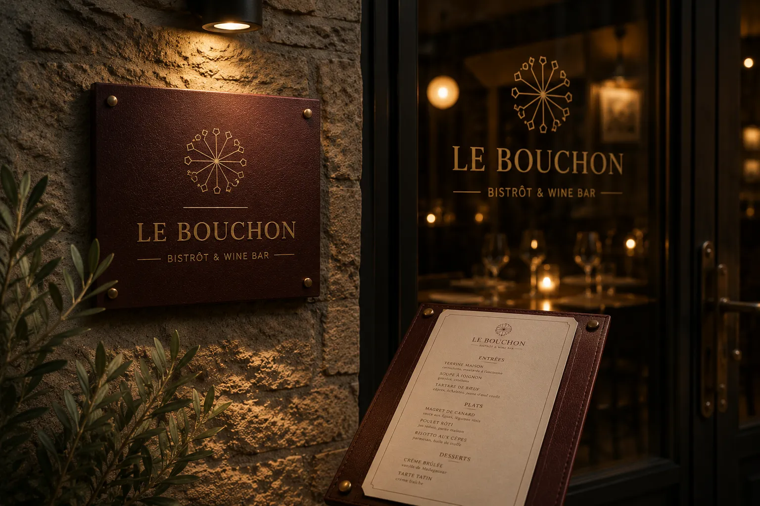 Le Bouchon — visual application detail